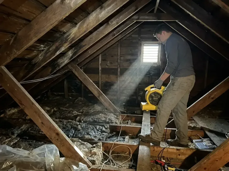 attic-water-damage-drying-proc-007 — frequently asked questions, Emergency Water Extraction & 24/7 Flood Response in Absecon…